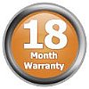 18 Month Parts & Labor Depot Limited Warranty