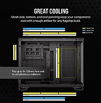 Custom Dual Chamber Gaming PC RTX4060 mATX Intel Core i5 14600KF 14 Core to 5.3GHz, 1000GB m.2 NVMe SSD, 32GB RAM, Windows 11, WiFi  6