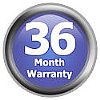 36 Month Parts & Labor Depot Limited Warranty