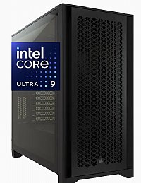 Custom Intel Core Ultra 9 285K 24 Core to 5.7GHz, 1000GB PCIe m.2 NVMe SSD, 32GB DDR5 RAM, Windows 11 - On board Video