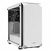 be quiet! Pure Base 500 ATX Midi Tower PC Case Tempered Glass Window Two Pre-Installed Low Noise Cooling Fans White BGW35