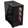 Corsair 3500X ARGB Mid-Tower PC Case - Black CC-9011279-WW