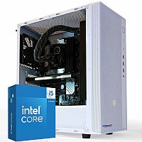 White Mid-Tower ValCore PC Intel Core i5 14500 14 Core up to 5.0GHz, 1000GB SSD, 32GB RAM, Win 11 