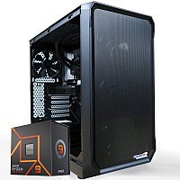 8K/4K/HD, Video Editing Rendering PC - AMD Ryzen 9 9950X PC 16 Core 32 Threads 5.7 GHz Max Boost RTX 4000 ADA w/20GB, 2TB NVMe SSD, 64GB DDR5 RAM, Win 11 Pro