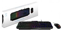 MSI Forge GK100 Combo – Gaming RGB Keyboard & Mouse Set, 19-Key Anti-Ghosting, 6400 DPI Optical Sensor