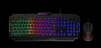 MSI Forge GK100 Combo – Gaming RGB Keyboard & Mouse Set, 19-Key Anti-Ghosting, 6400 DPI Optical Sensor