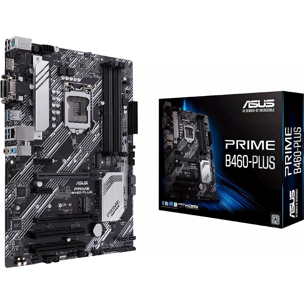 ASUS Motherboard PRIME B460-PLUS | Intel LGA 1200 ATX